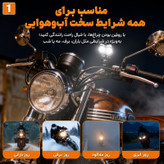 پروژکتور موتور سیکلت مدل Owl Daylight بسته 2 عددی
