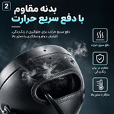 چراغ جلو موتور سیکلت دیلایت و راهنما دار مدل LED LENS
