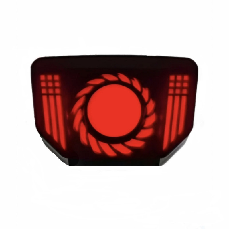 چراغ خطر موتورسیکلت مدل ANGEL EYE RGB