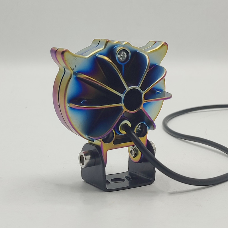چراغ پرژکتور موتورسیکلت استیکو طرح جغد دو چشم مدل RGB