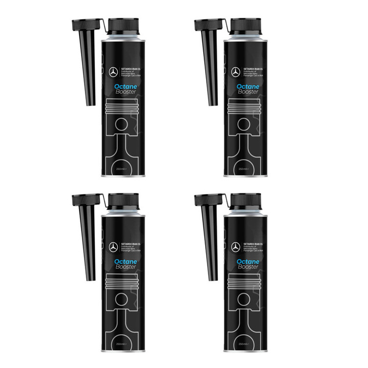 مکمل سوخت خودروهای بنزینی مرسدس بنز مدل MB-OC100BV 4X حجم 250 میلی لیتر بسته 4 عددی