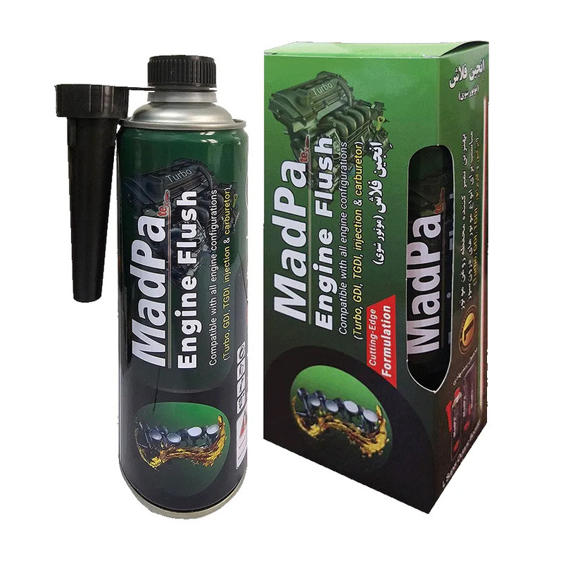 مکمل موتور شوی خودرو مدپاتکس مدل Engine Flush حجم 480 میلی لیتر