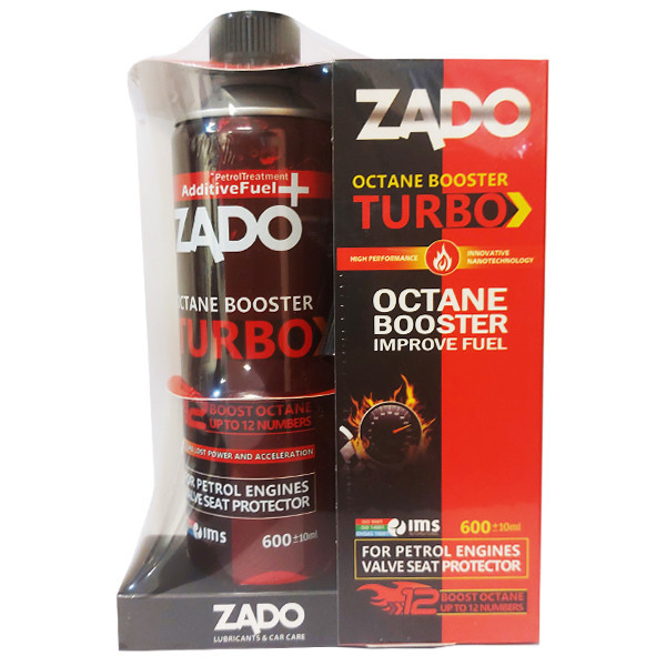 اکتان بوستر زادو مدل Turbo حجم 600 میلی لیتر