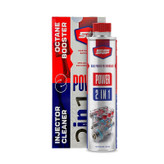اکتان بوستر و انژکتور شوی دو کاره فایوآپ مدل Power 2 in 1 حجم 400 میلی لیتر بسته 6 عددی