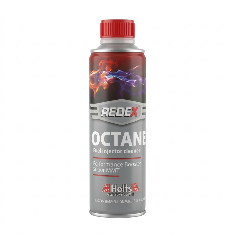 مکمل سوخت و پاک کننده انژکتور هولتس مدل REDEX OCTANE حجم 300 میلی لیتر