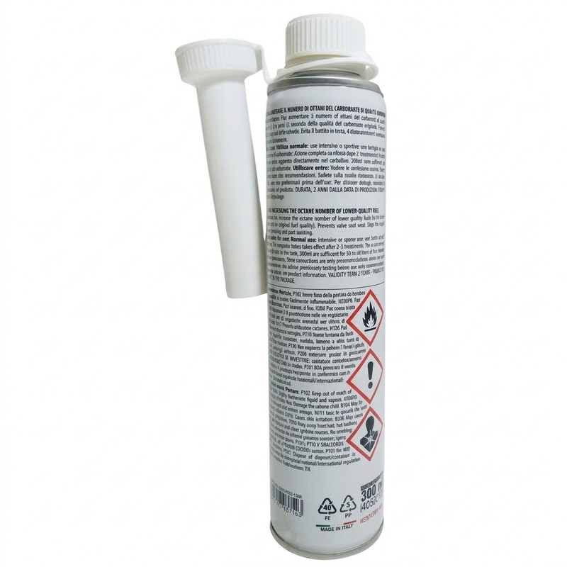 اکتان بوستر بنزین خودرو بنزینی و توربوشارژ مفرا مدل Technical Line حجم 300 میلی لیتر بسته 4 عددی