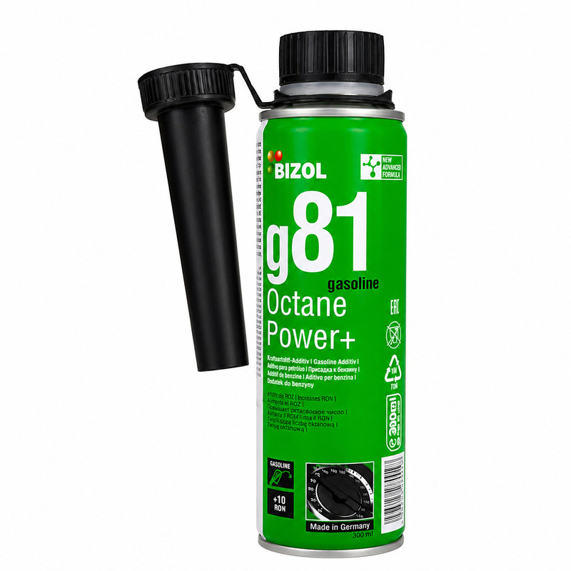 اکتان خودرو بنزینی بیزول مدل g81 حجم 300 میلیلیتر