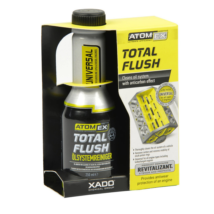 موتور شوی خودرو اکسادو مدل توتال فلاش اتمیکس حجم 250 میلی لیتر
