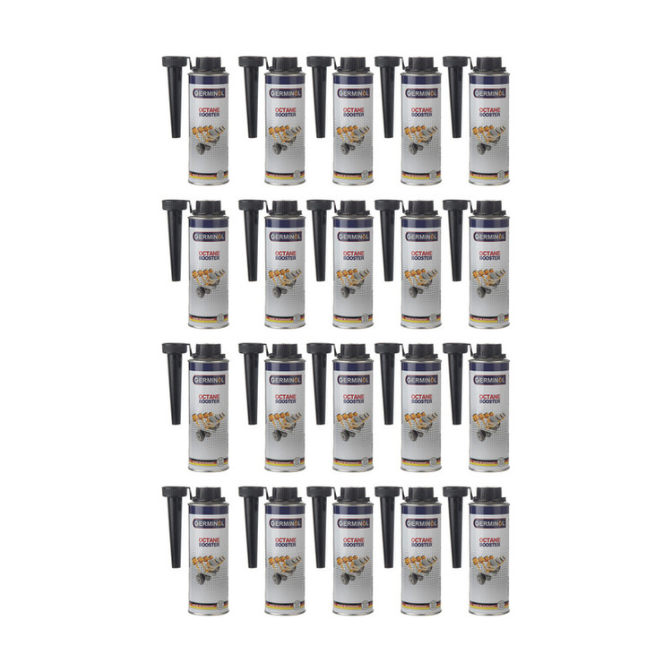 مکمل سوخت خودرو جرمینول کد 001 حجم 250 میلی لیتر بسته 20 عددی