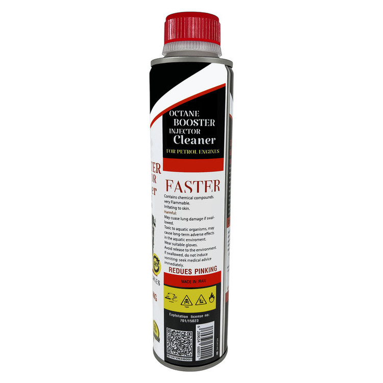 مکمل سوخت و اُکتان فَستر مدل F-1019 حجم 400 میلی لیتر بسته 6 عددی