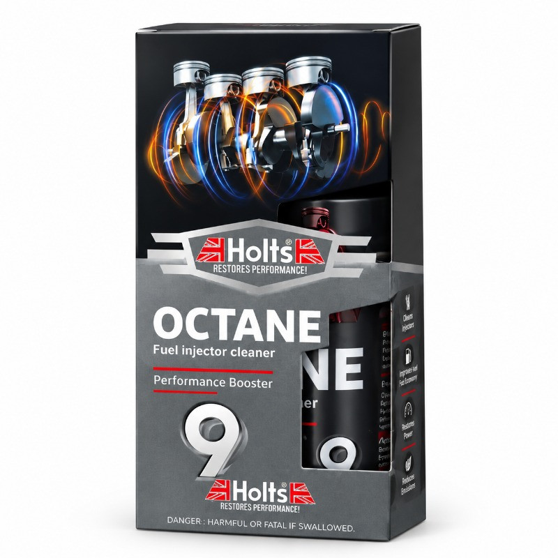 مکمل سوخت و تمیزکننده خودرو انژکتور هولتس مدل OCTANE حجم 300 میلی لیتر