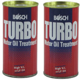 مکمل روغن موتور خودرو بوش مدل TURBO حجم 400 میلی لیتر بسته بندی 2 عددی