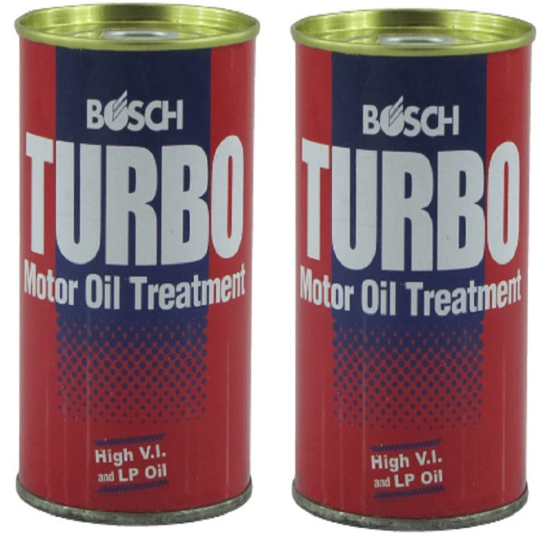 مکمل روغن موتور خودرو بوش مدل TURBO حجم 400 میلی لیتر بسته بندی 2 عددی