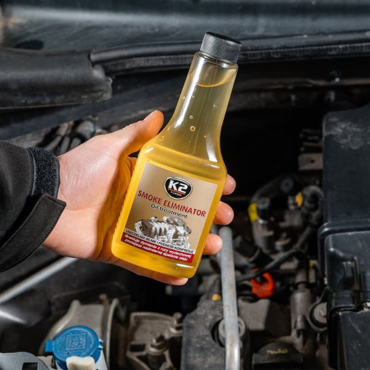 کمل کاهشدهنده دود اگزوز و بهبود عملکرد موتور کی تو مدل Smoke Eliminator ظرفیت 355 میلیلیتر