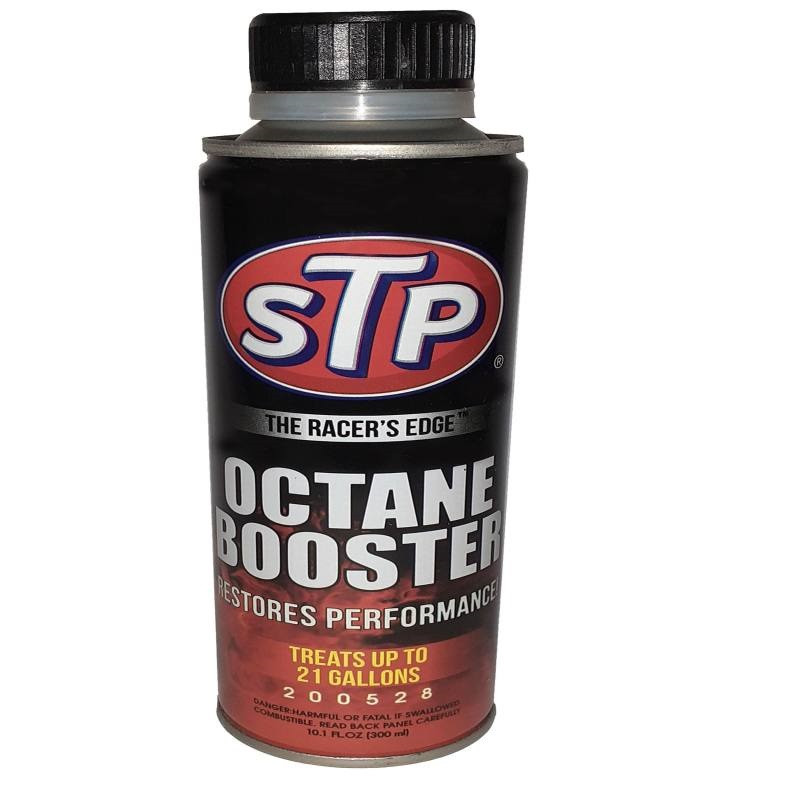 مکمل سوخت خودرو اس تی پی مدل octan حجم 300 میلی لیتر