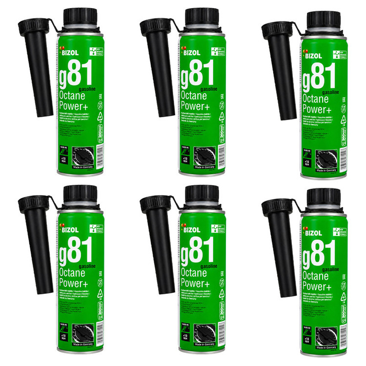 اکتان خودرو بنزینی بیزول مدل g81 حجم 300 میلیلیتر بسته 6 عددی