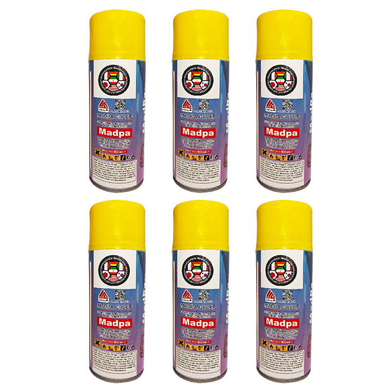 اسپری تمیز کننده انژکتور و دریچه گاز گروه مدپا مدل سوپر حجم 400 میلی لیتر بسته 6 عددی