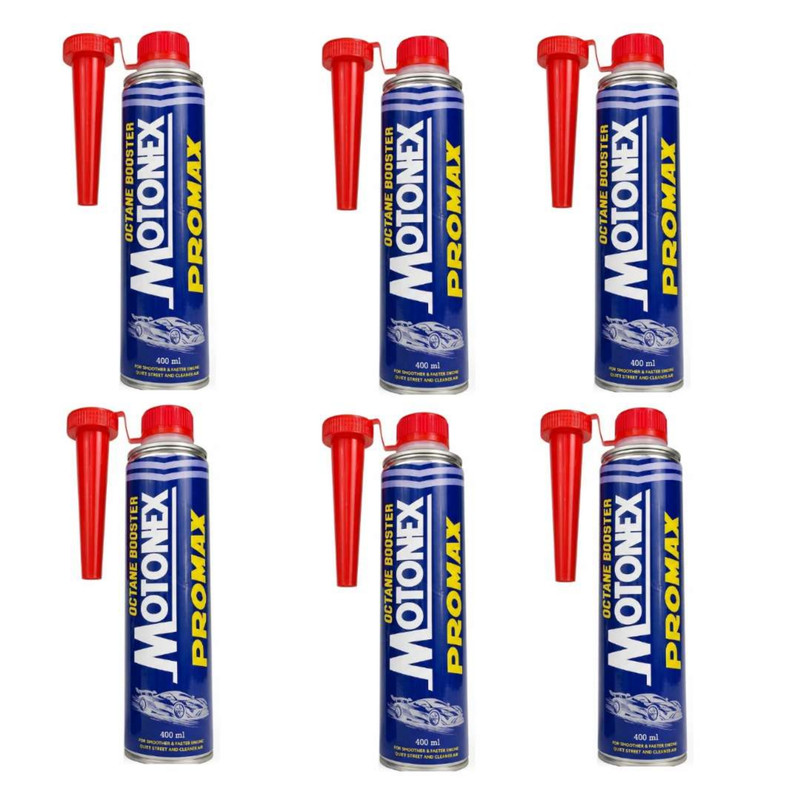 اکتان بوستر و مکمل سوخت موتونکس مدل PROMAX حجم 400 میلی لیتر بسته 6 عددی