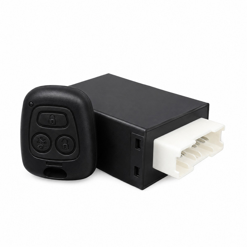 رله قفل مرکزی و ریموت خودرو چیکال مدل P-772-NEW مناسب برای ساینا/کوییک/تیبا بسته 2 عددی