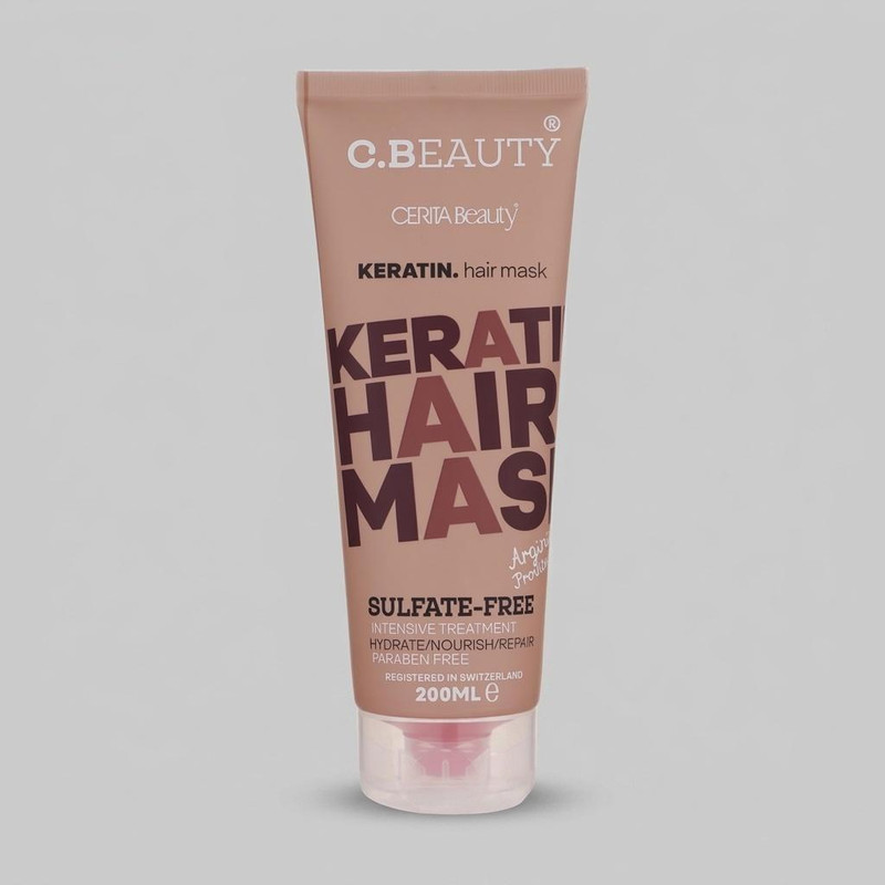 ماسک مو سریتا مدل Keratin حجم 200 میلی لیتر