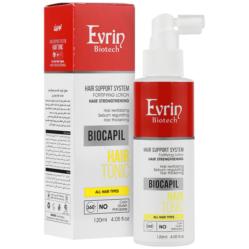 تونیک ضد ریزش مو اورین مدل Biocapil حجم 120 میلی لیتر