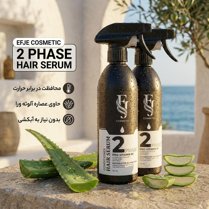 اسپری دو فاز مو افجه مدل 2all حجم 500 میلی لیتر مجموعه 2 عددی