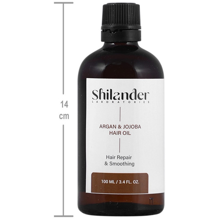 روغن تقویت مو شیلاندر مدل ARGAN JOJOBA مناسب مو خشک و آسیب دیده حجم 100 میلیلیتر