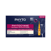 محلول ضدریزش مو فیتو مدل phytocyane_women حجم 7.5 میلی لیتر بسته 12 عددی