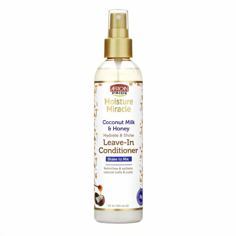 اسپری مو آفریکن پراید مدل Moisture Miracle حجم 237 میلی لیتر