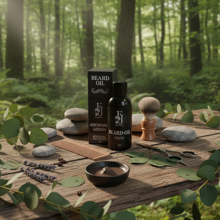 روغن مو افجه مدل SL-BEARD04 مناسب موهای حجم 60 میلیلیتر مجموعه 4 عددی