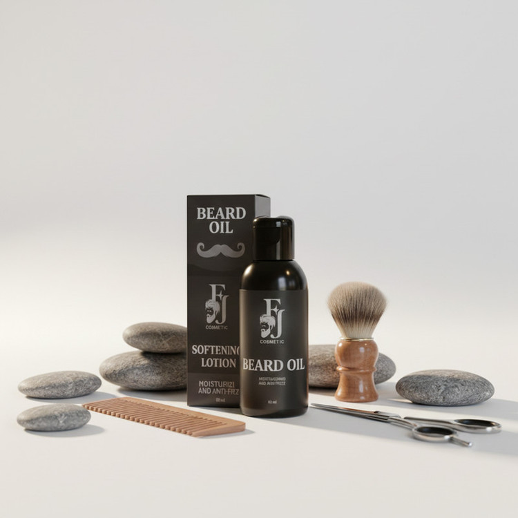 روغن مو افجه مدل SL-BEARD04 مناسب موهای حجم 60 میلیلیتر مجموعه 4 عددی