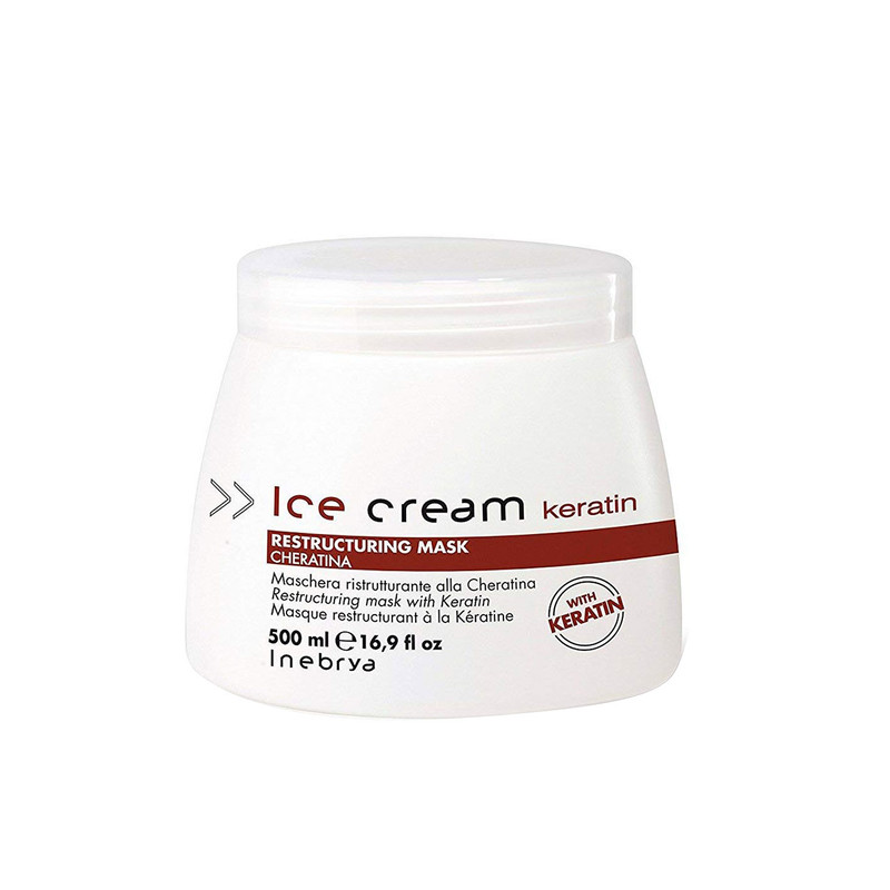 ماسک مو آیس کریم مدل Keratin حجم 75 میلی لیتر