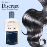 کرم رنگ مو ریستوریا مدل Discreet رنگ مشکی طبیعی حجم 250 میلی لیتر