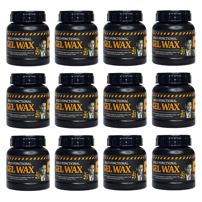 ژل واکس مو افجه مدل Orange 12 حالتدهنده 120حجم میلیلیتر مجموعه 12 عددی