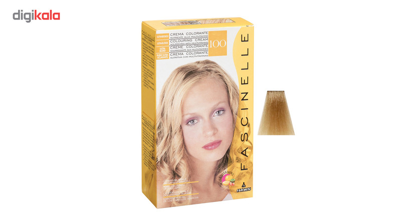 كيت رنگ مو فشینلی سری Blonde مدل بلوند - پلاتيني شماره 100