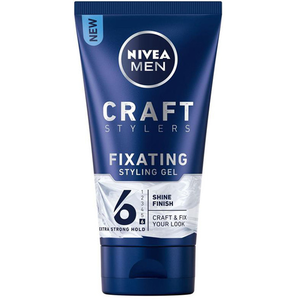 ژل مو کرافت نیوآ مدل FIXATING  SHINE FINISH حجم 150 میلی لیتر
