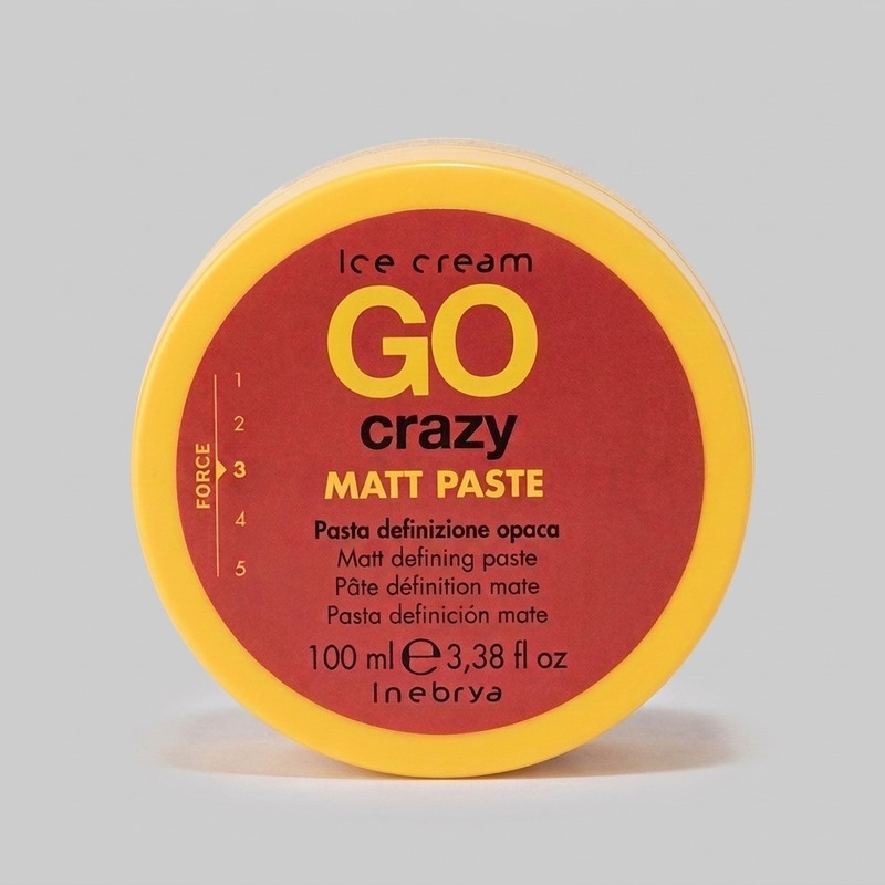 واکس مو آیس کریم مدل Go crazy matt paste حجم 100میلی لیتر